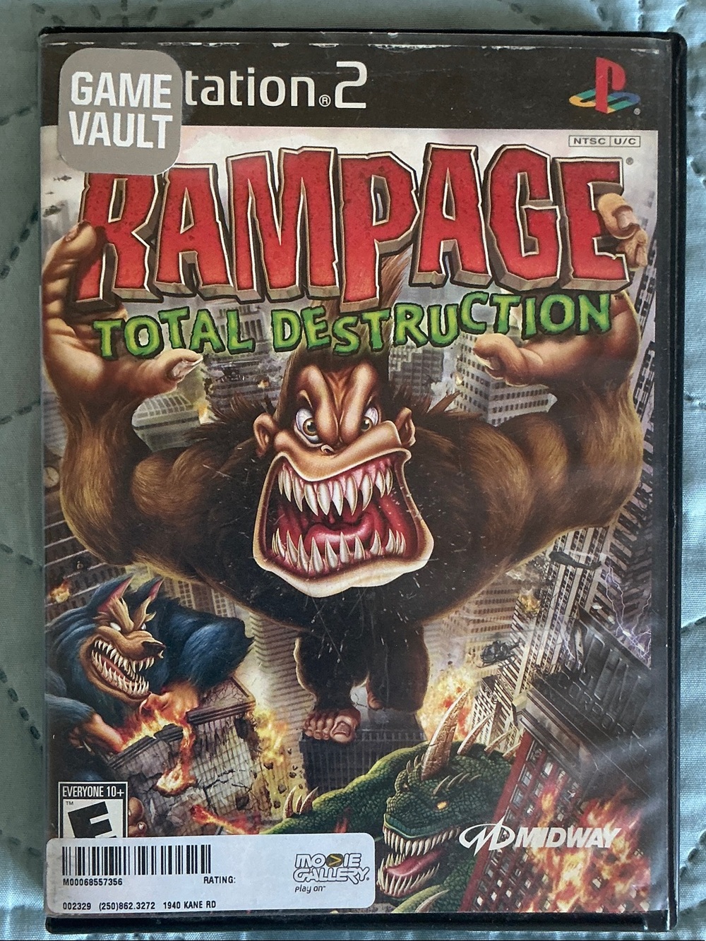 PlayStation 2 - Rampage: Total Destruction